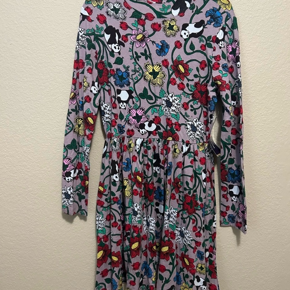 Floral Long-Sleeve Dress